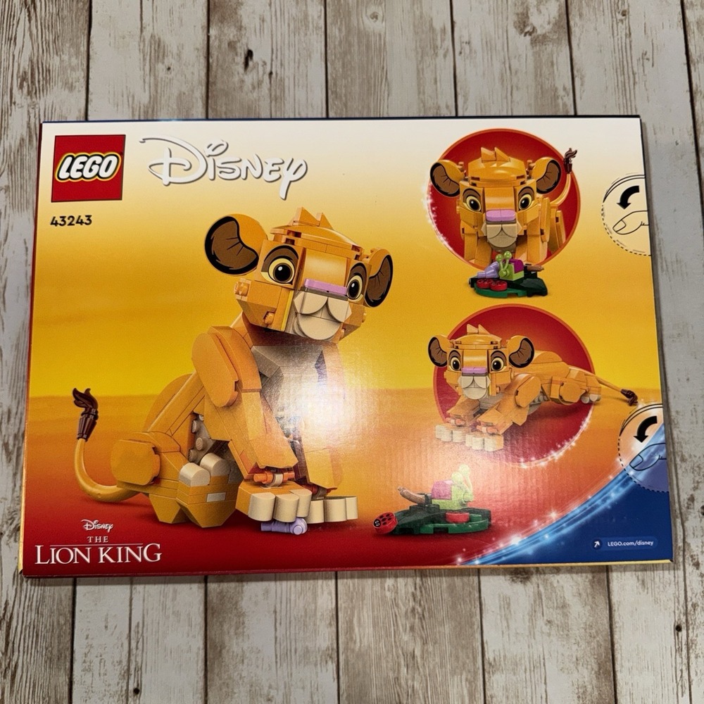 LEGO Disney Simba The Lion King Cub‎ 43243 Building Set NEW Sealed